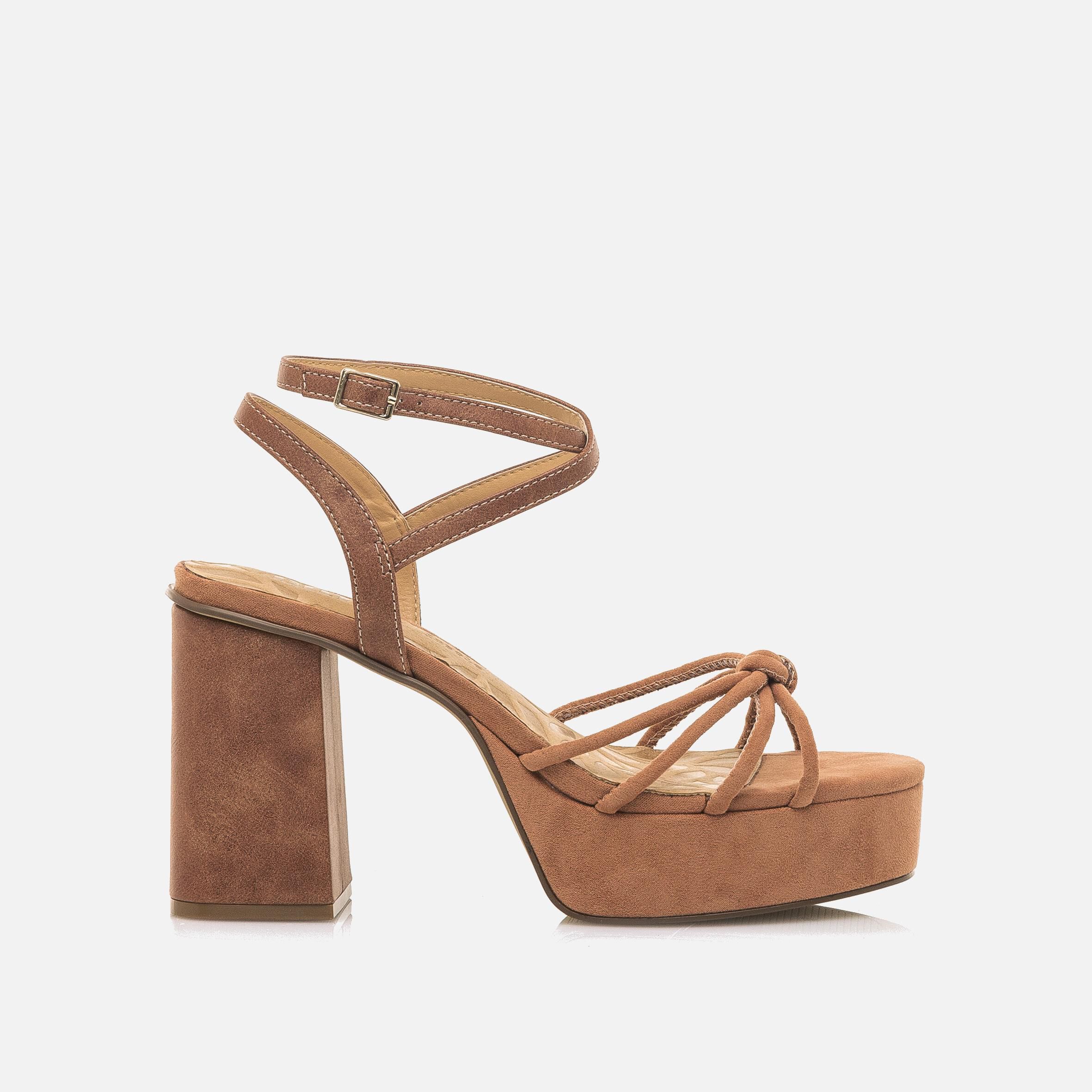Acheter SINDY marron 54748 Sandales a talons Mtng pour Femme